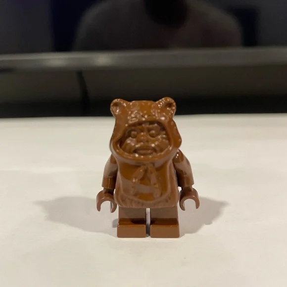 Lego Ewok 7139 Brown Hood Wicket Episode 4/5/6 Star Wars Minifigure - Picture 1 of 2